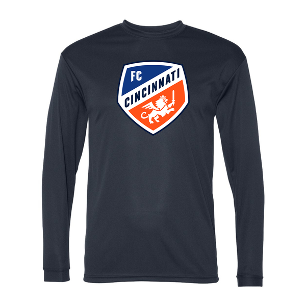 Men's  FC Cincinnati Polyester Long Sleeve T-Shirt