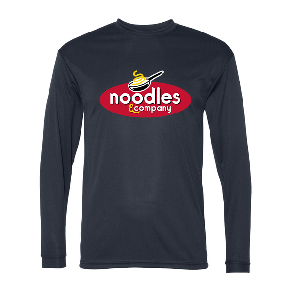 Men's Noodles & Company Polyester Long Sleeve T-Shirt