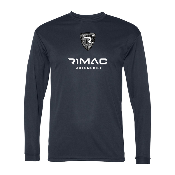 Men's Rimac Automobili Polyester Long Sleeve T-Shirt