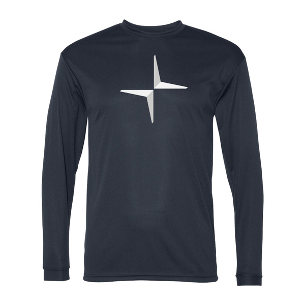 Men's Polestar Eletric Car Polyester Long Sleeve T-Shirt