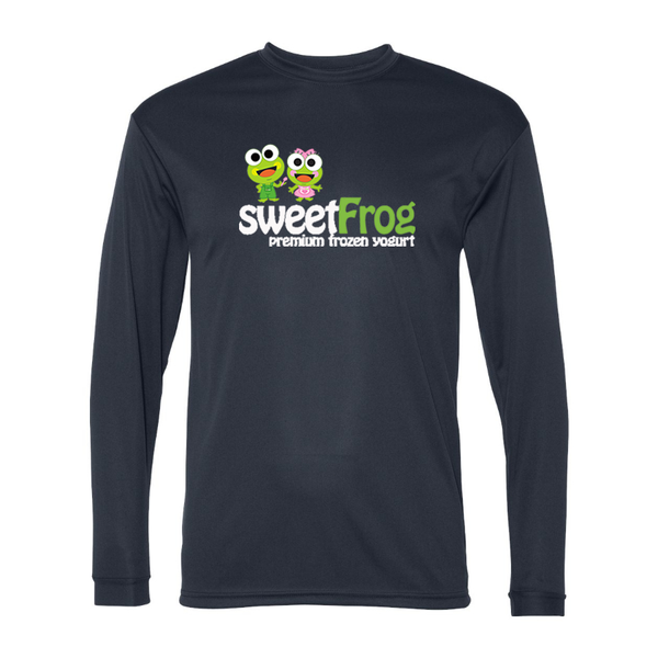 Men's SweetFrog Frozen Yogurt Polyester Long Sleeve T-Shirt