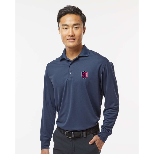 Men's St. Louis City Soccer Paragon Prescott Long Sleeve Polo