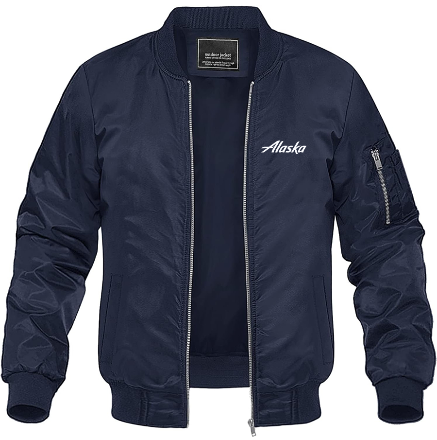 Men's Alaska Airline Lightweight Bomber Jacket