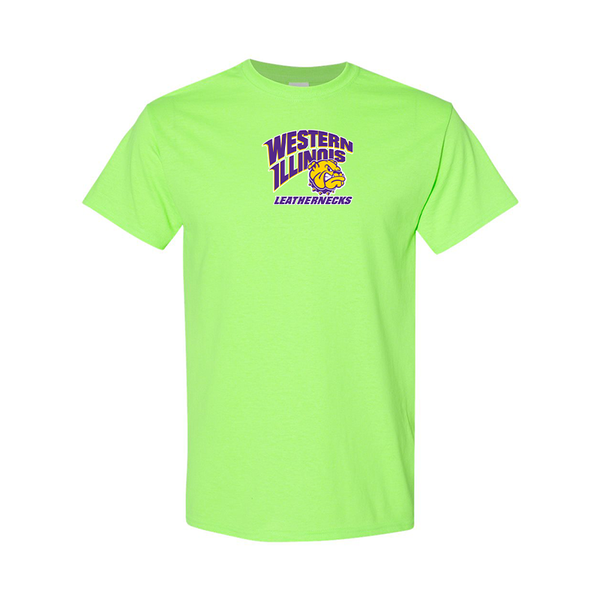 Men's Western Illinois Leathernecks Gildan Heavy Cotton T-Shirt