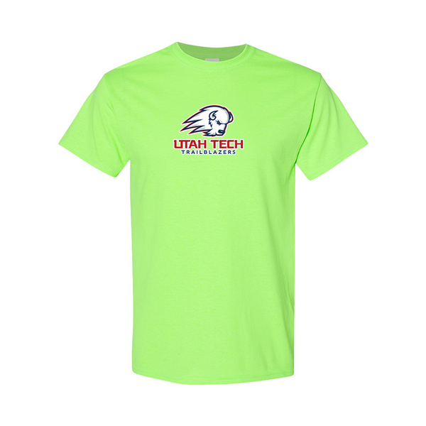 Men's Utah Tech Trailblazers  Gildan Heavy Cotton T-Shirt