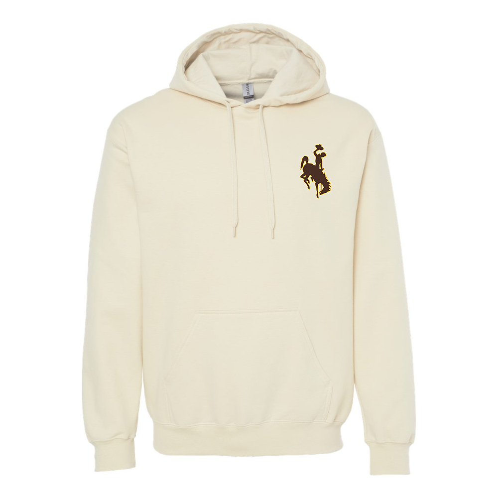 Men's   Wyoming Cowboys  Softstyle Midweight Hooded Sweatshirt
