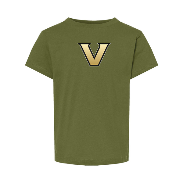 Vanderbilt Commodores BELLA  CANVAS Toddler Jersey Tee