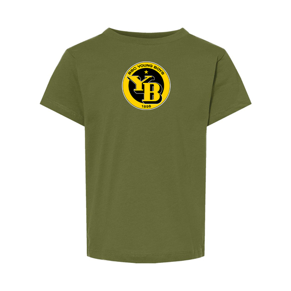 Young Boys Soccer   BELLA  CANVAS Toddler Jersey Tee