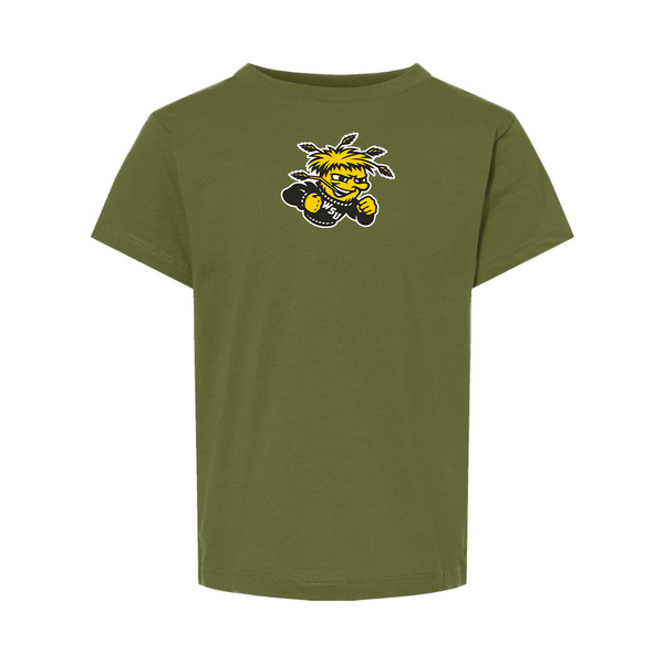 Wichita State Shockers  BELLA  CANVAS Toddler Jersey Tee