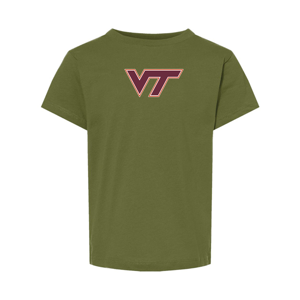Virginia Tech Hokies BELLA  CANVAS Toddler Jersey Tee