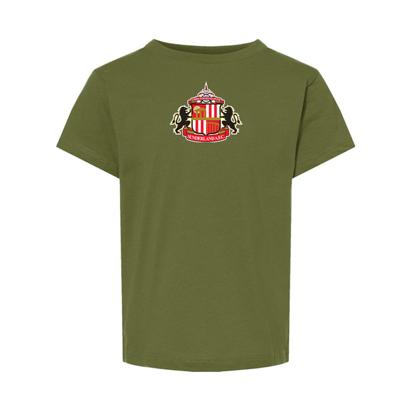 Sunderland AFC Soccer  BELLA  CANVAS Toddler Jersey Tee