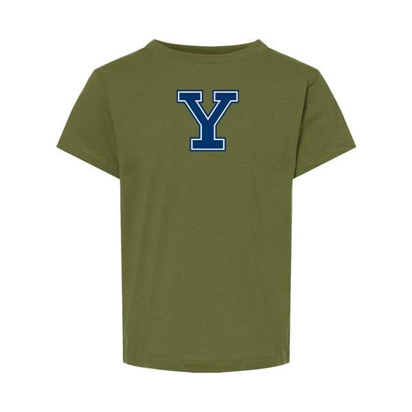Yale Bulldogs BELLA  CANVAS Toddler Jersey Tee