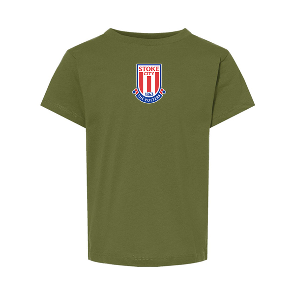Stoke City Soccer  BELLA  CANVAS Toddler Jersey Tee