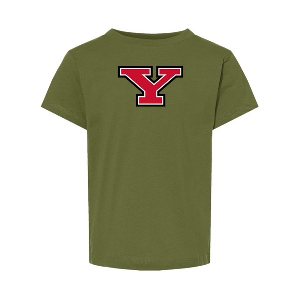 Youngstown State Penguins BELLA  CANVAS Toddler Jersey Tee