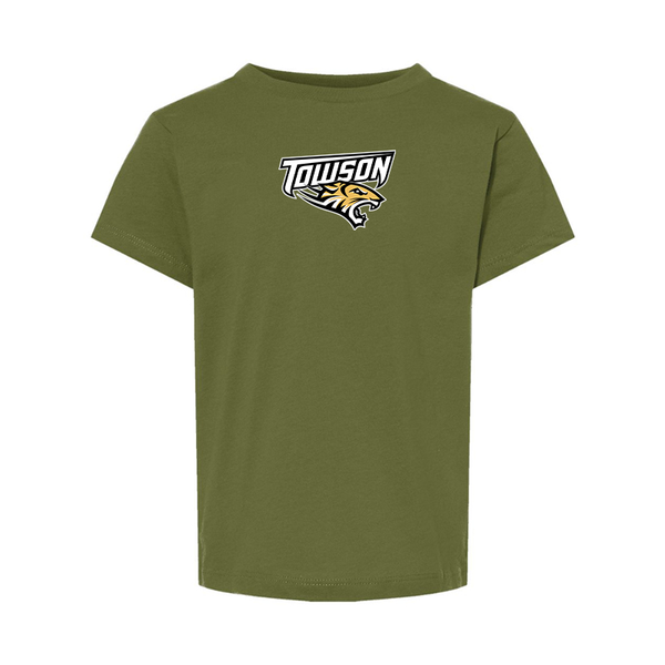 Towson Tigers BELLA  CANVAS Toddler Jersey Tee