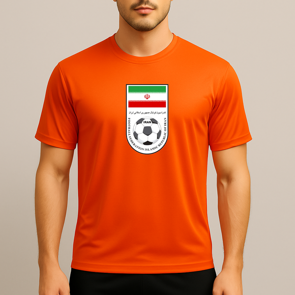 Men's Iran National Soccer Team Polyester T-Shirt
