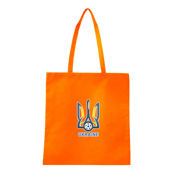 Ukraine National Football Soccer Team Q-Tees Non-Woven  Tote