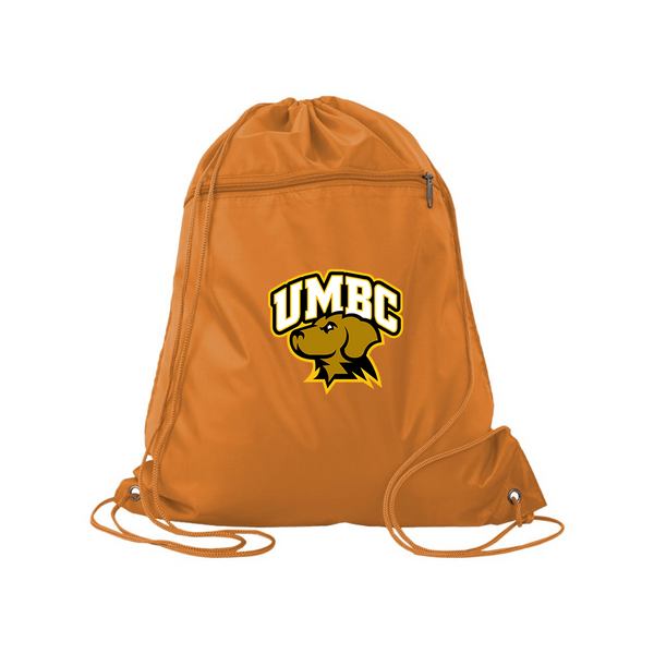 UMBC Retrievers Q-Tees - Polyester Cinchpack