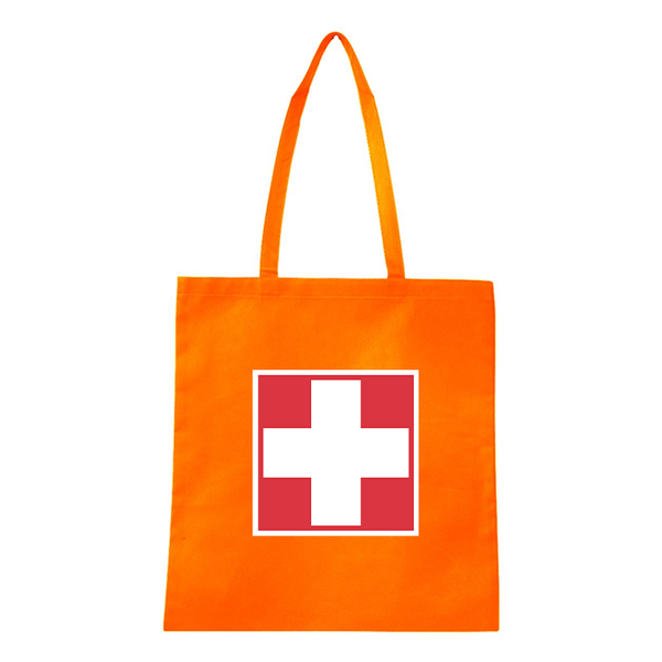 Switzerland National Football Soccer Team  Q-Tees Non-Woven  Tote