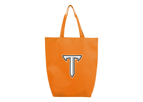 Troy Trojans Q-Tees Non-Woven Gusset Bottom Tote