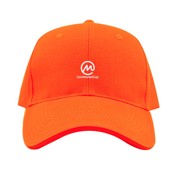 CoinMarketCap Logo  Dad Baseball Cap Hat
