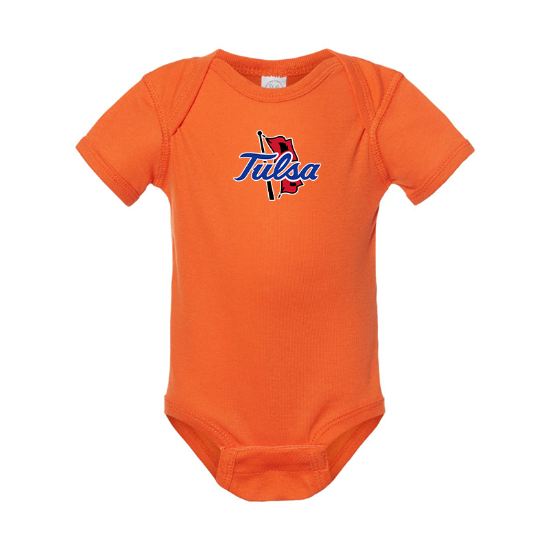 Tulsa Golden Hurricane  Baby Romper Onesie