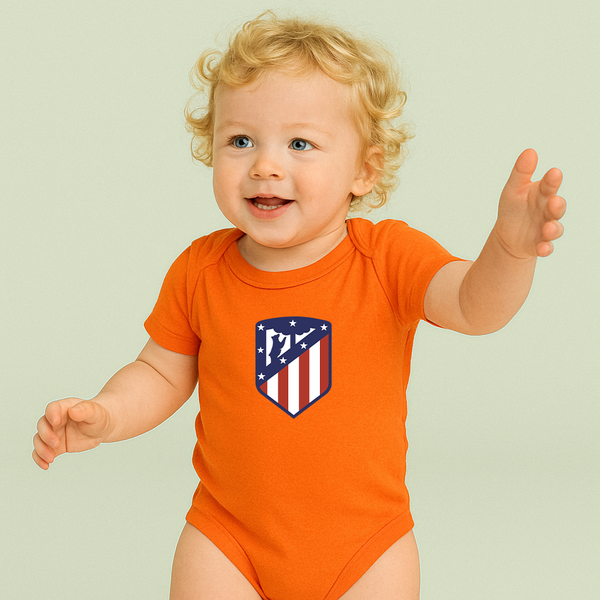 Atletico Madrid FC Baby Romper Onesie