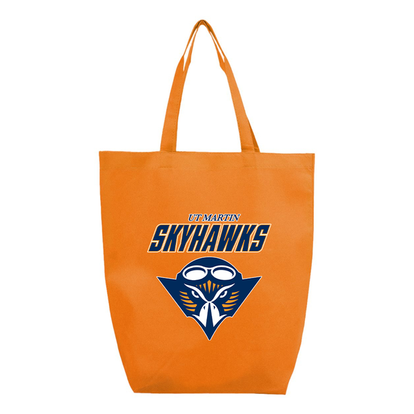 Tennessee Martin Skyhawks Q-Tees Non-Woven Gusset Bottom Tote