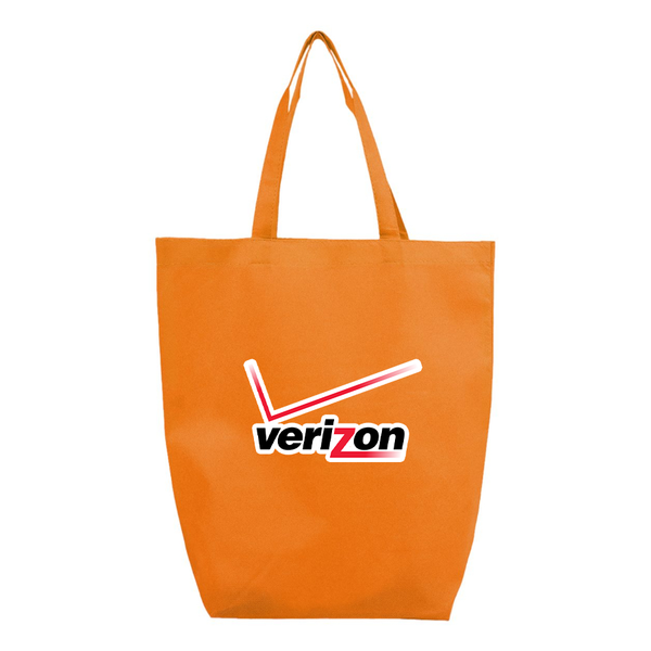 Verizon Wireless Q-Tees Non-Woven Gusset Bottom Tote