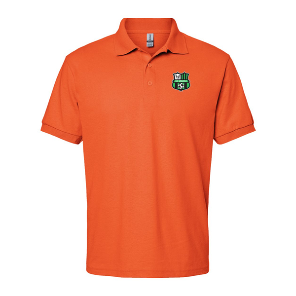 Men's U.S. Sassuolo Soccer Gildan Dry Blend Jersey Polo