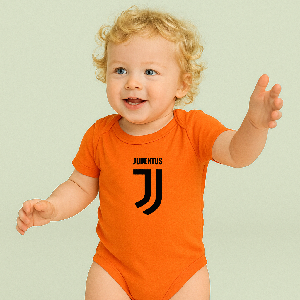 Baby Juventus Soccer Romper Onesie