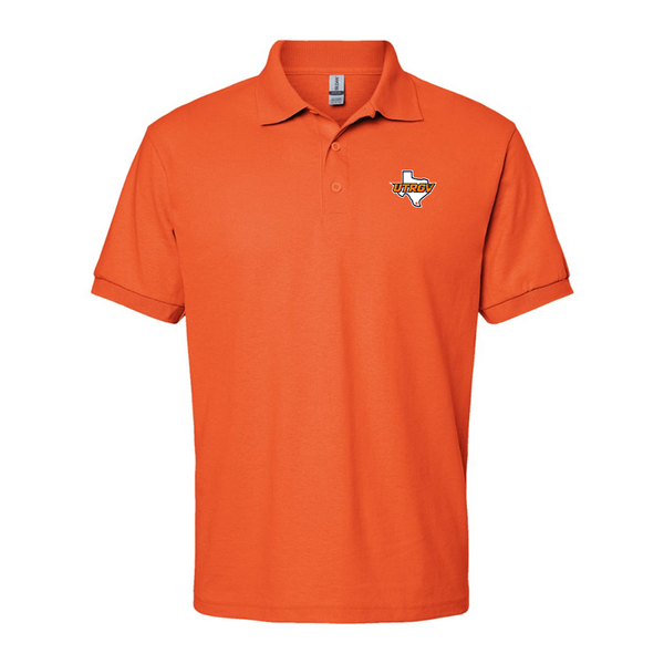 Men's UTRGV Vaqueros Gildan Dry Blend Jersey Polo
