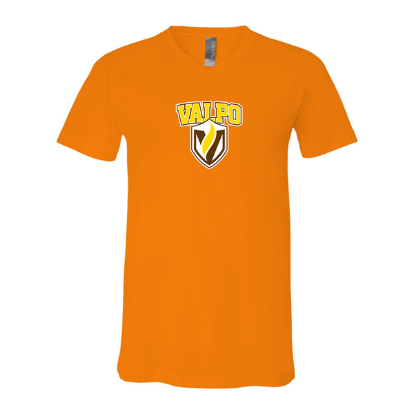 Valparaiso Crusaders BELLA  CANVAS - Jersey V-Neck T-Shirt