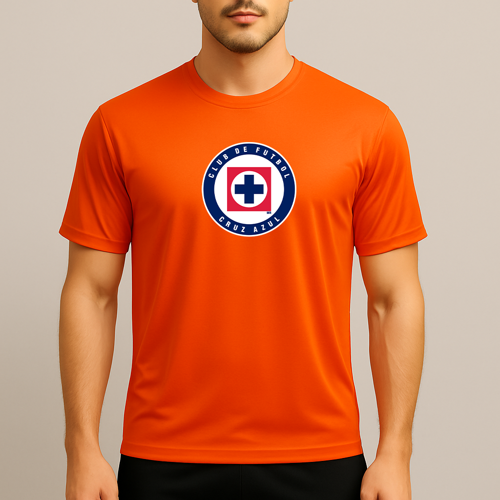 Men's Cruz Azul Football Club Polyester T-Shirt