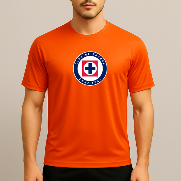 Men's Cruz Azul Football Club Polyester T-Shirt