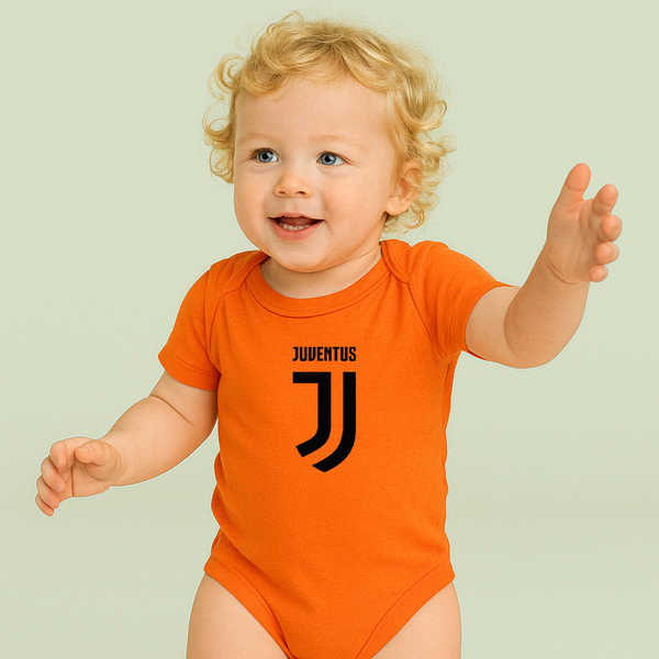 Baby Juventus Soccer Romper Onesie