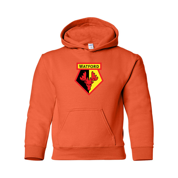 Youth  Watford Soccer  Gildan Heavy Blend  Hooded Sweatshirt