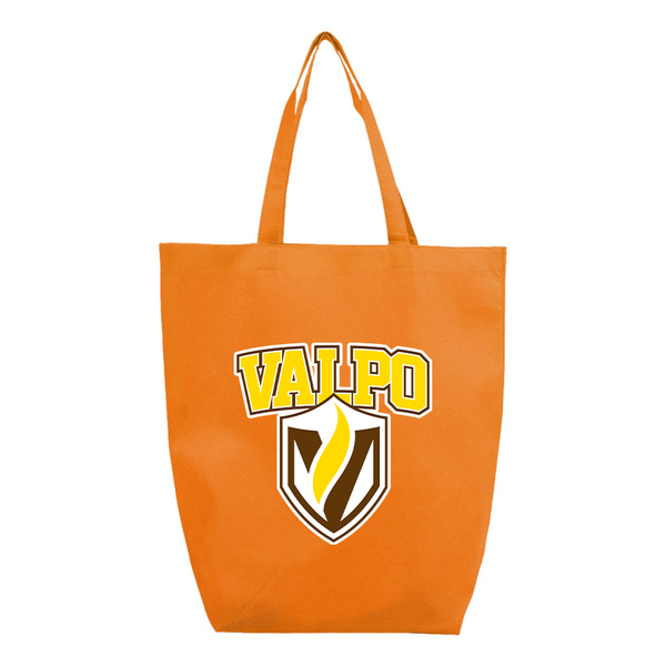 Valparaiso Crusaders Q-Tees Non-Woven Gusset Bottom Tote