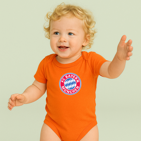 Baby F.C. Bayern Munchen Soccer Romper Onesie
