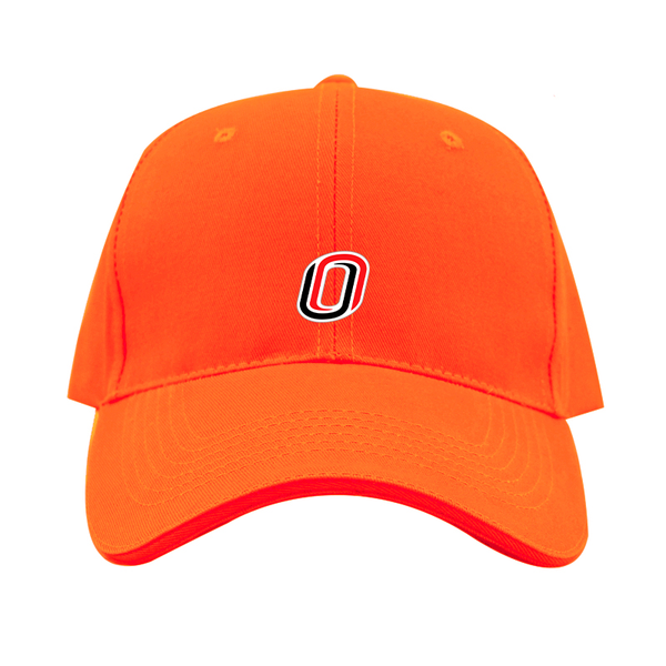 Nebraska Omaha Mavericks Logo  Dad Baseball Cap Hat