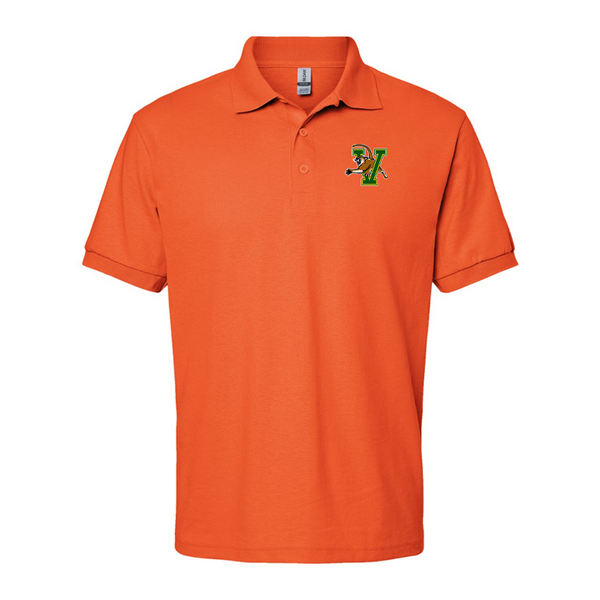 Men's Vermont Catamounts Gildan Dry Blend Jersey Polo