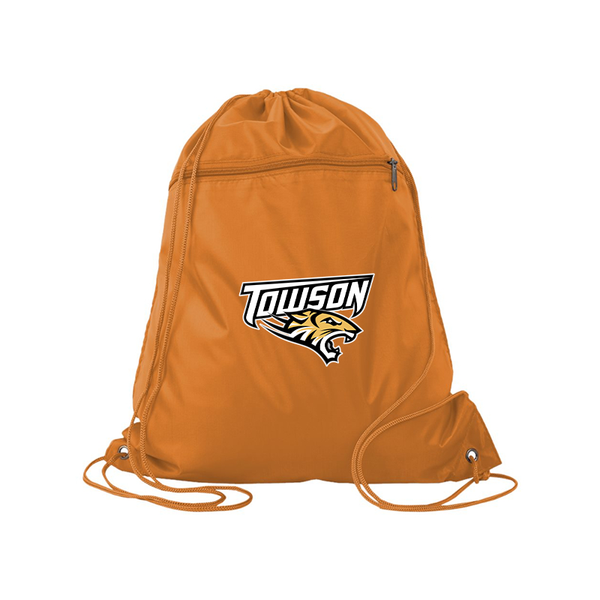Towson Tigers Q-Tees - Polyester Cinchpack