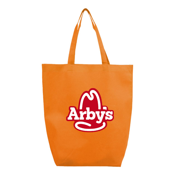 Arbys Q-Tees Non-Woven Gusset Bottom Tote