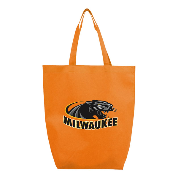 Wisconsin Milwaukee Panthers Q-Tees Non-Woven Gusset Bottom Tote