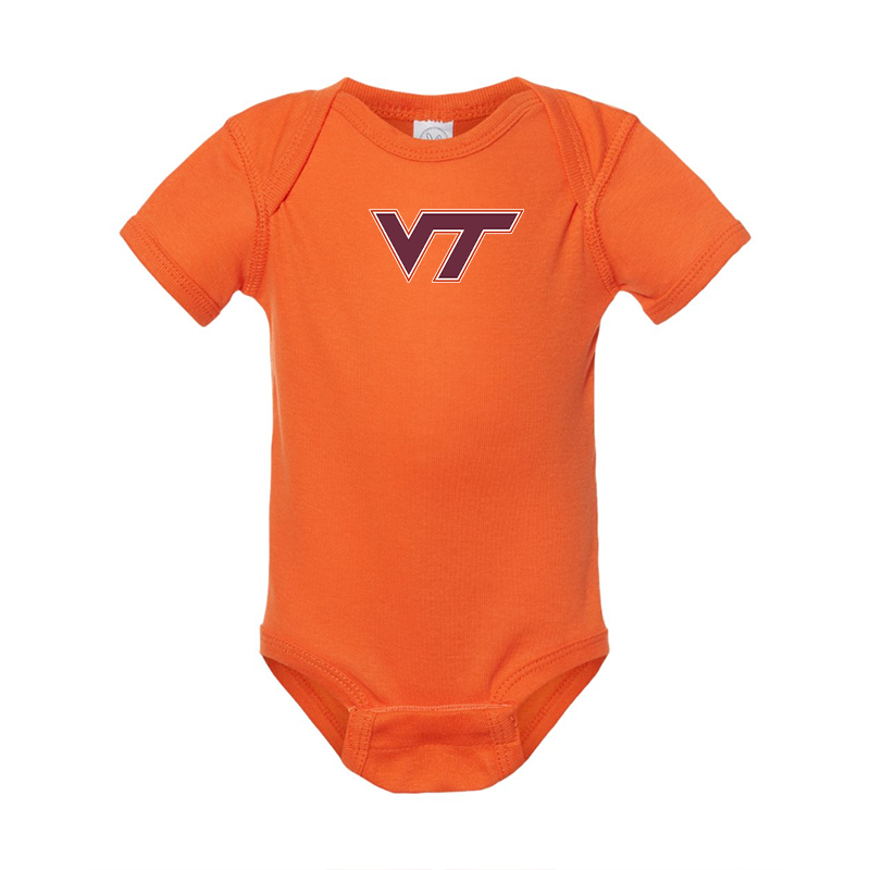 Virginia Tech Hokies  Baby Romper Onesie