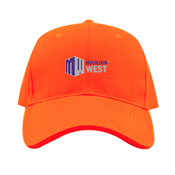 Mountain West Conference Logo Dad Baseball Cap Hat