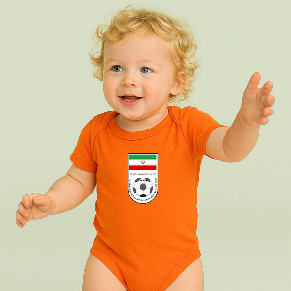 Iran National Soccer Team Baby Romper Onesie