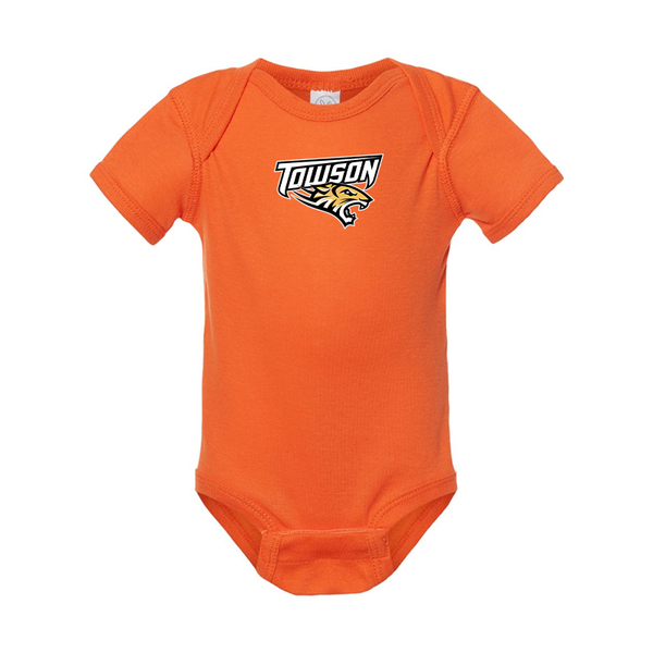 Towson Tigers Rabbit Skins Infant Baby Rib Bodysuit