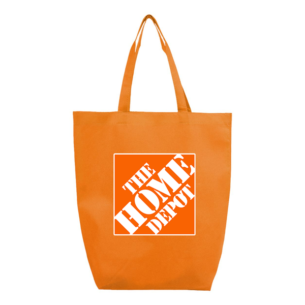 The Home Depot Q-Tees Non-Woven Gusset Bottom Tote