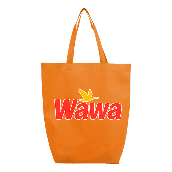 Wawa Gas Station Q-Tees Non-Woven Gusset Bottom Tote